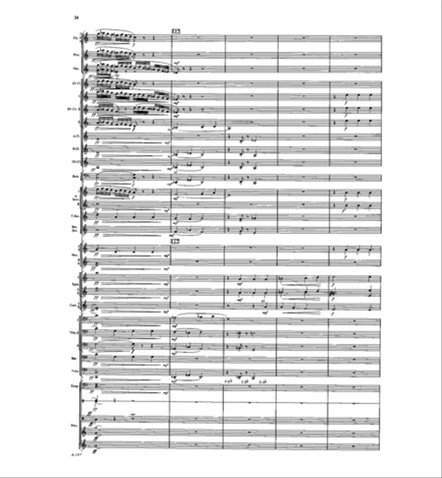 Day of the Shofar Concert Band scores gallery preview page 24