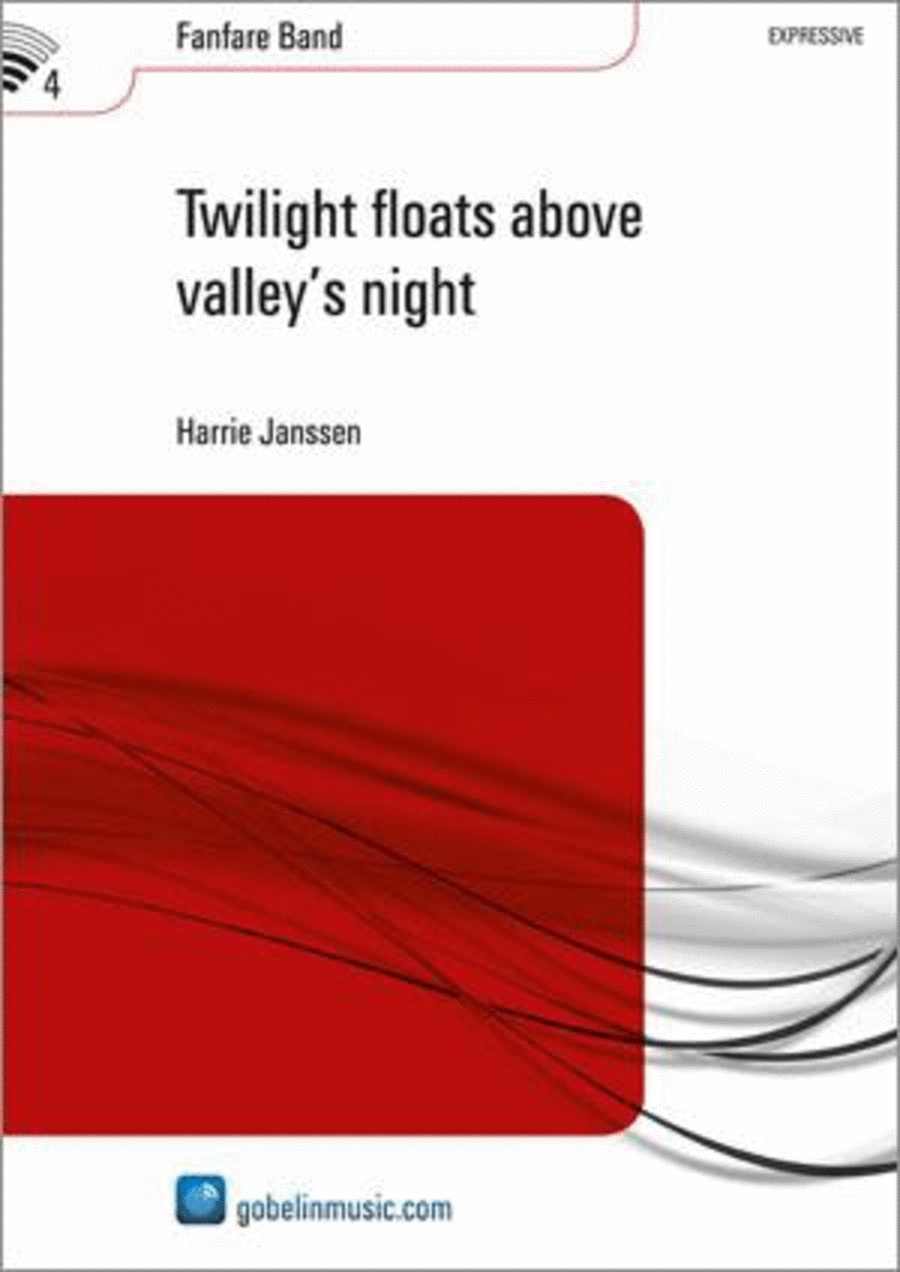 Twilight floats above valley's night Fanfare Band scores gallery preview page 1