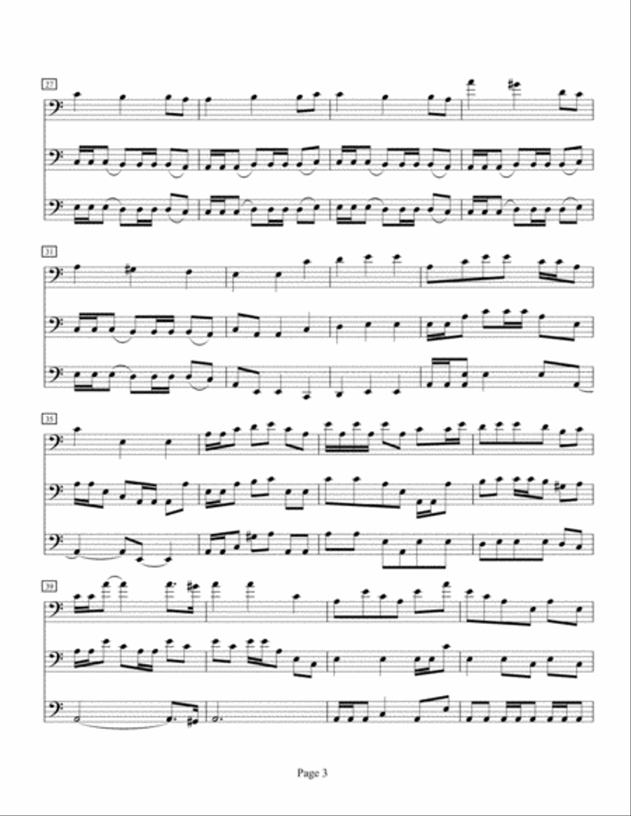 Vintage String Trio scores gallery preview page 4