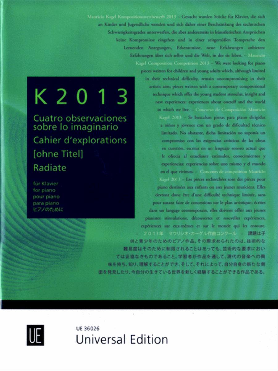 K2013 Chamber Music scores gallery preview page 1