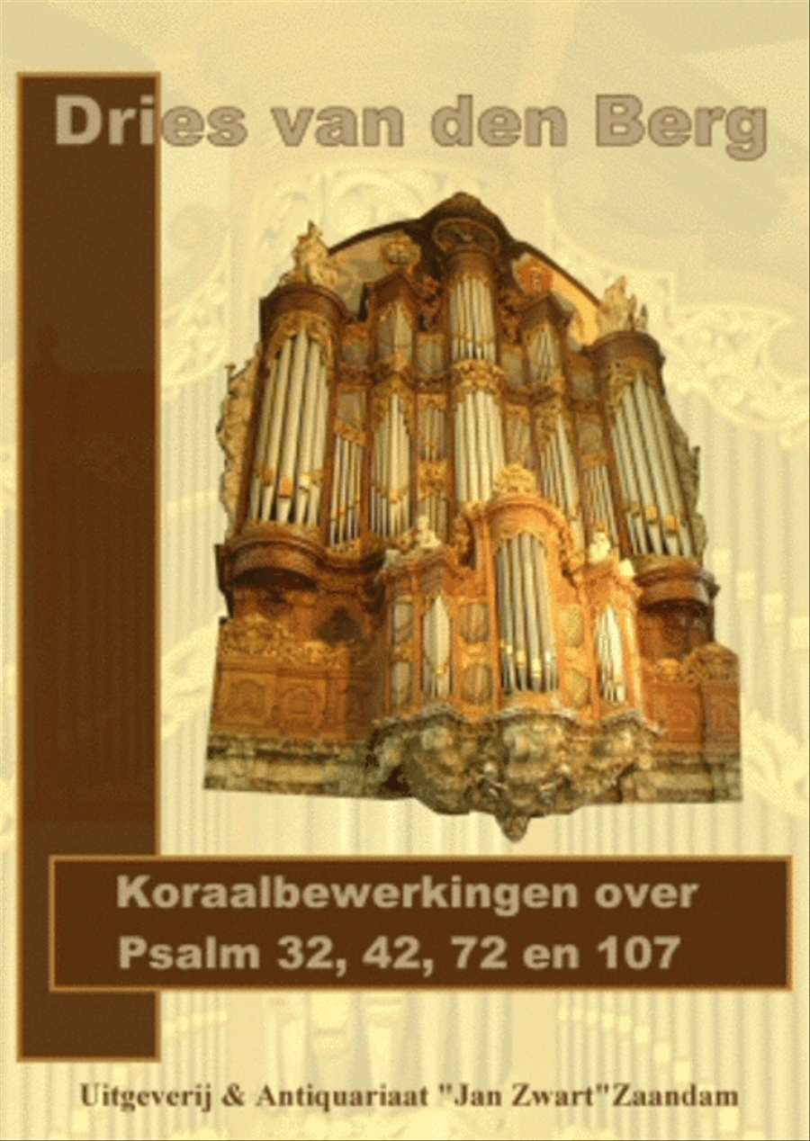 Koraalbewerkingen Psalm 32, 42, 72 en 107 Organ scores gallery preview page 1