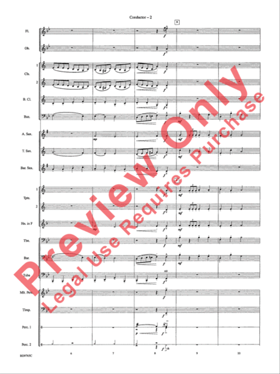 March from The Nutcracker Concert Band scores gallery preview page 5