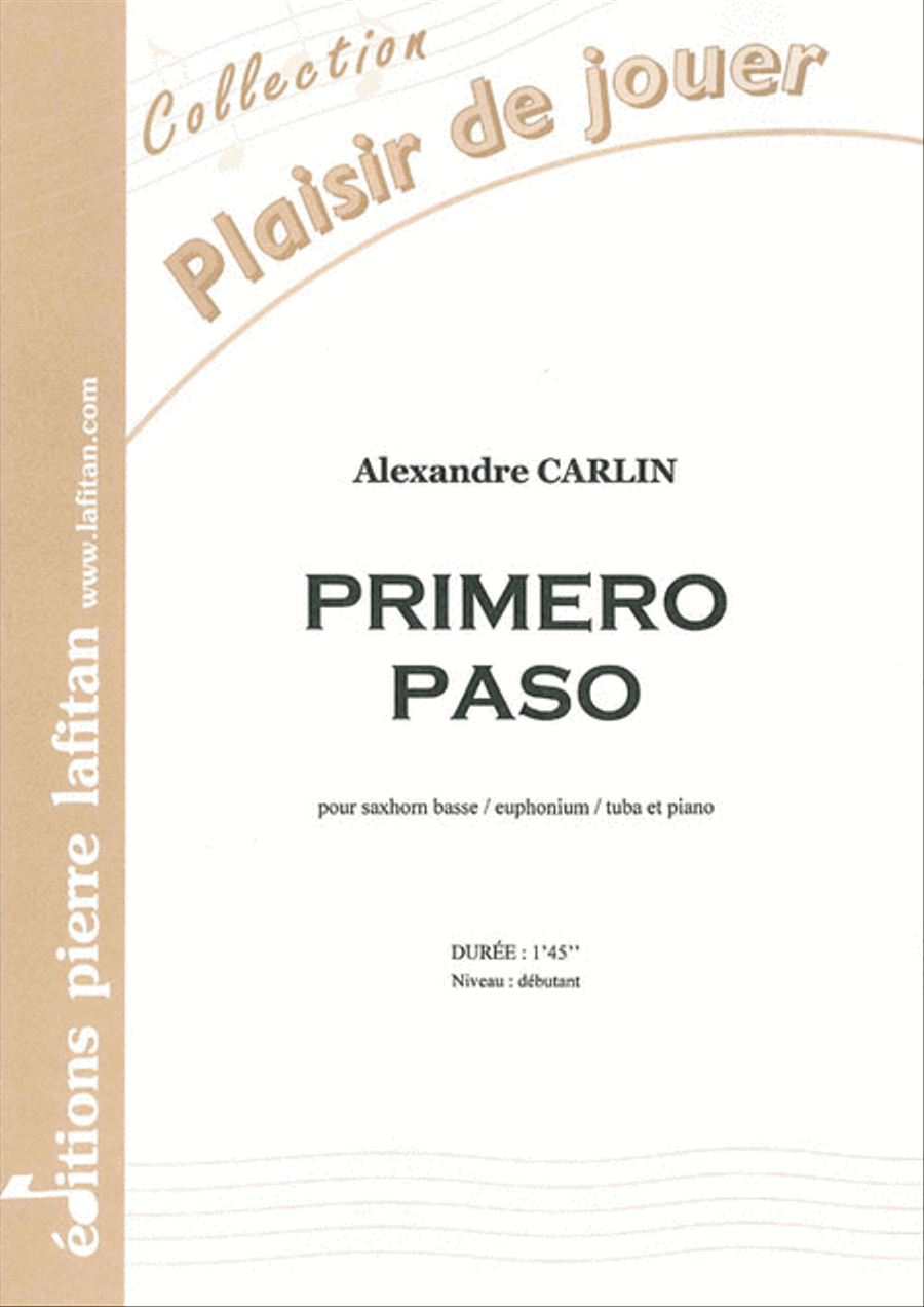 Primero Paso Euphonium scores gallery preview page 1