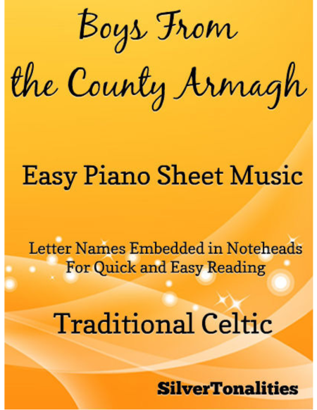 Boys from the County Armagh Easy Piano Sheet Music