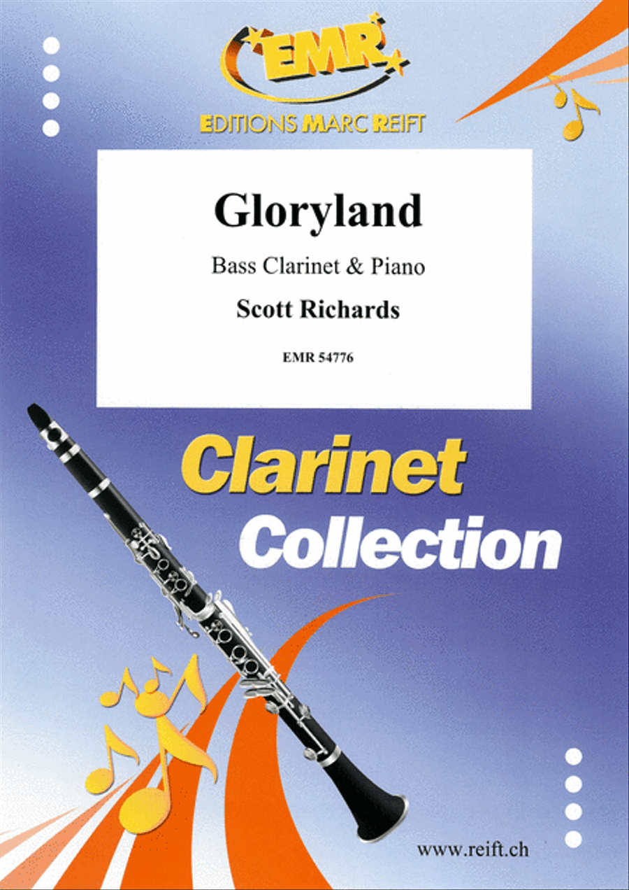 Gloryland Bass Clarinet scores gallery preview page 1