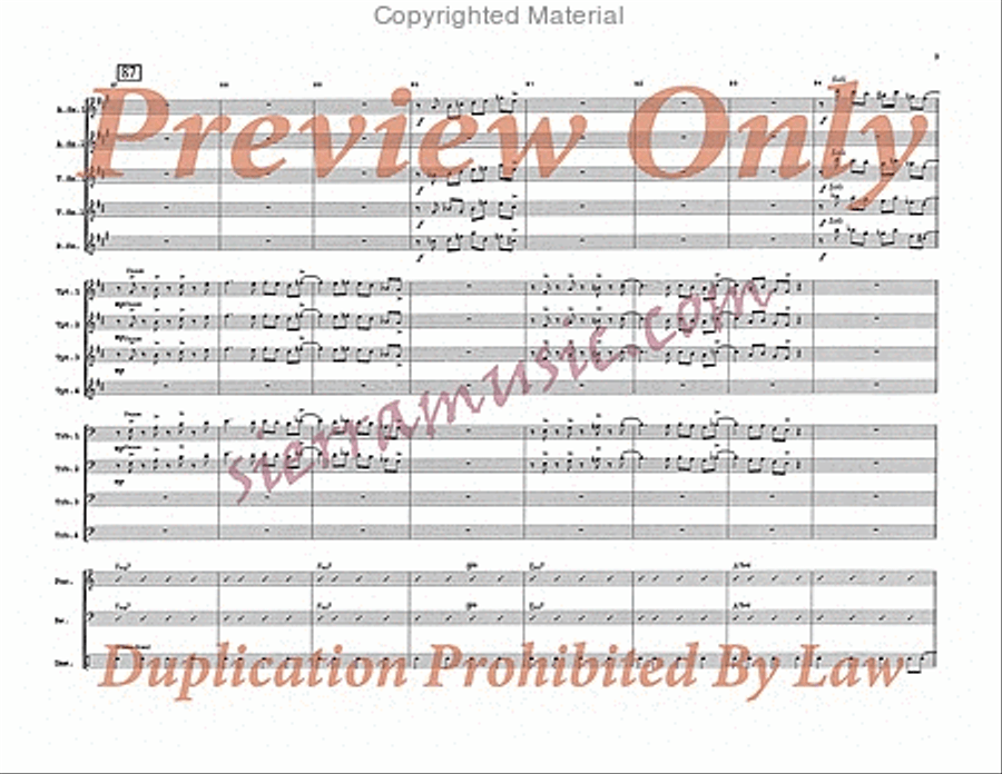 After You've Gone Big Band scores gallery preview page 10