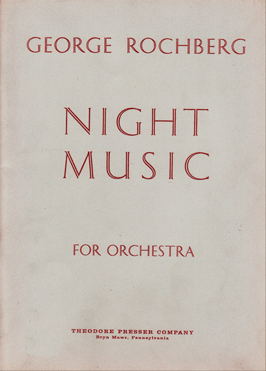 Night Music Orchestra scores gallery preview page 1