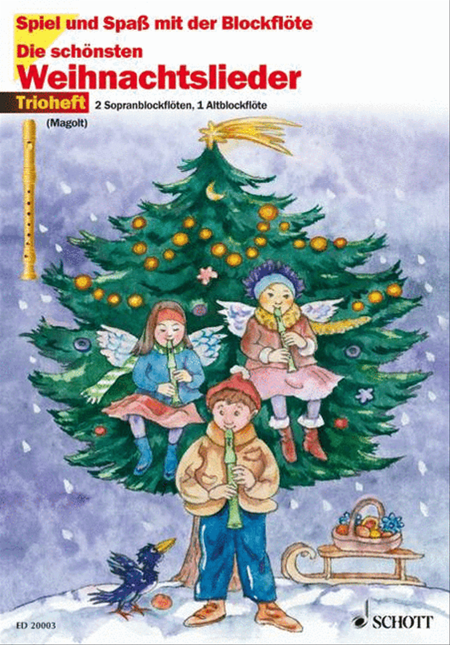 Die schönsten Weihnachtslieder SSA scores gallery preview page 1