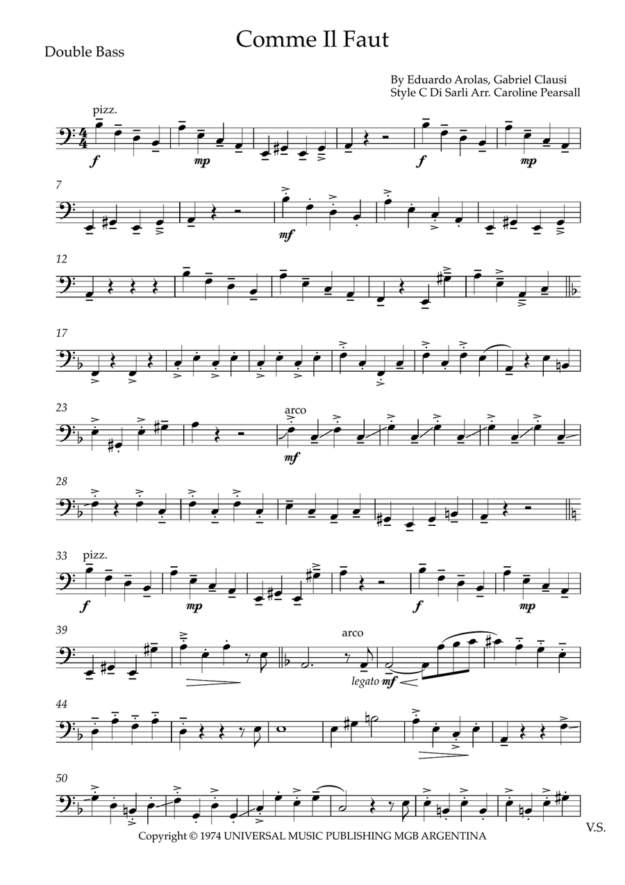 Comme Il Faut Small Ensemble scores gallery preview page 4