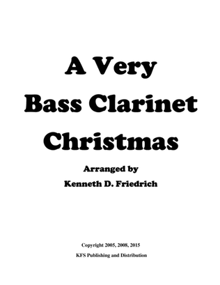 Book cover for A Very Bass Clarinet Christmas
