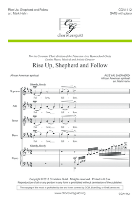 Book cover for Rise Up, Shepherd and Follow