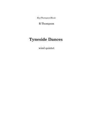 Book cover for "Tyneside Dances" Suite - wind quintet