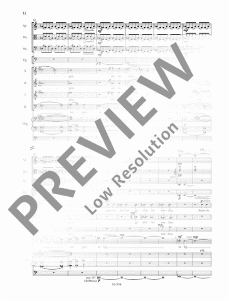 Die Seligpreisungen - in memoriam Leipzig 1989 Mixed Choir scores gallery preview page 13