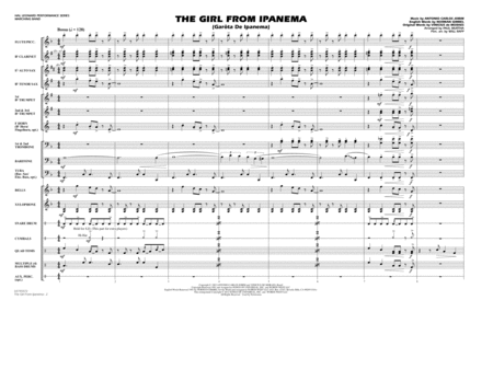 The Girl From Ipanema (Garota De Ipanema) - Full Score