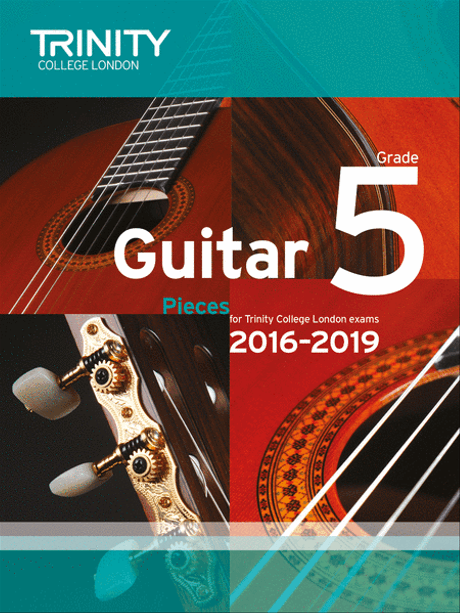 Guitar Exam Pieces 2016-2019: Grade 5 Classical Guitar scores gallery preview page 1