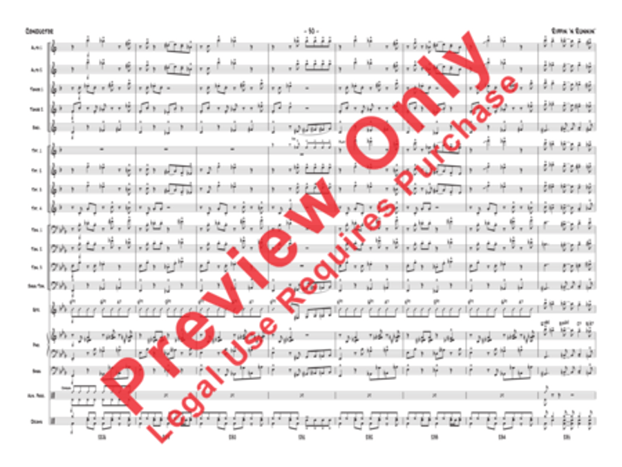 Rippin' 'n Runnin' Jazz Ensemble scores gallery preview page 31
