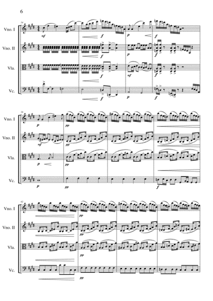 String quartet in G minor image number null