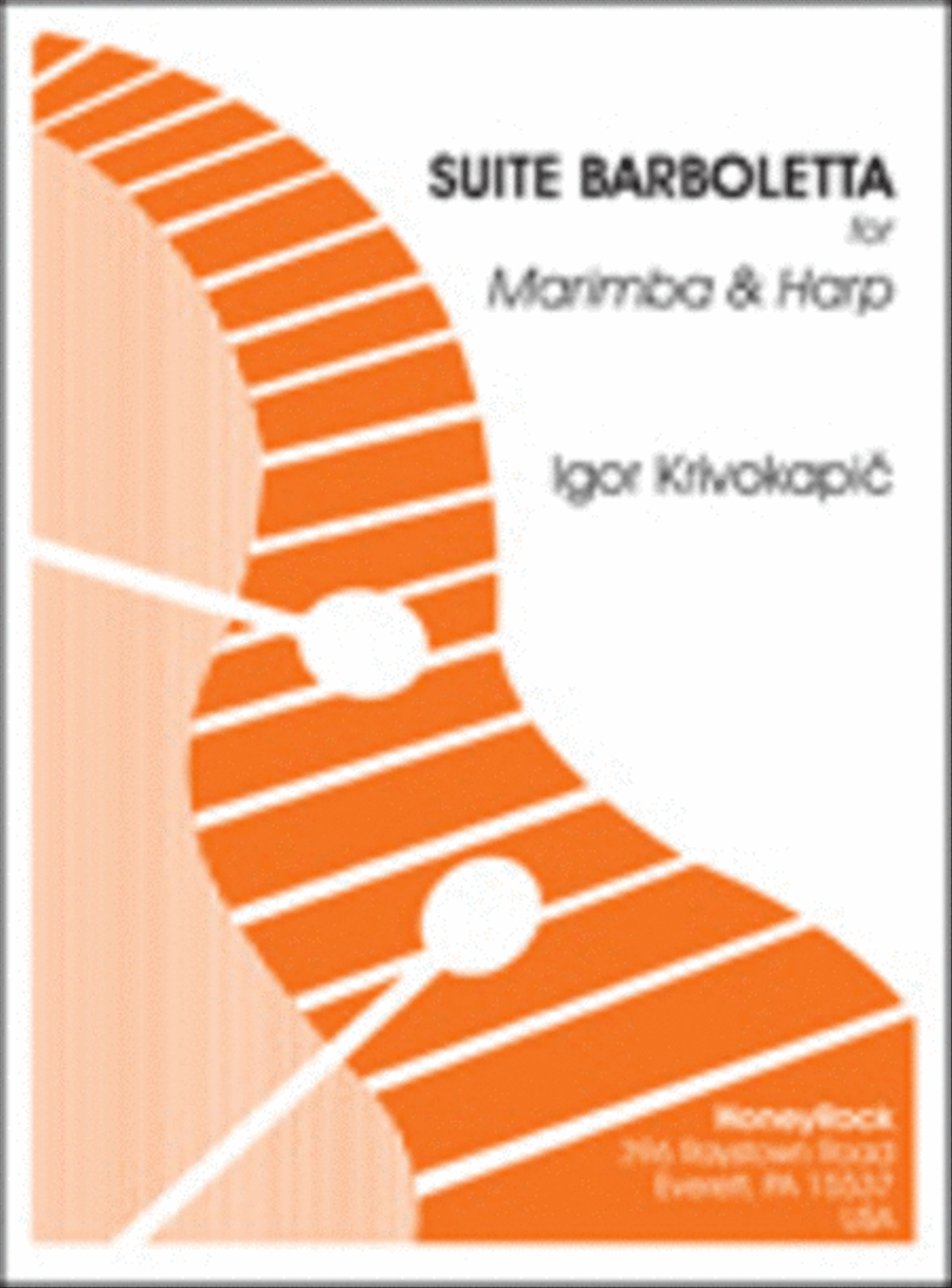 Suite Barboletta Suite Barboletta Harp scores gallery preview page 1