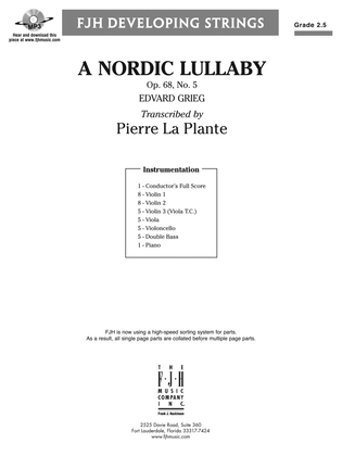 A Nordic Lullaby: Score