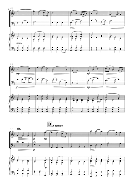 Be Thou My Vision x Handel's Largo "Ombra mai fu" (Violin/Cello/Piano)