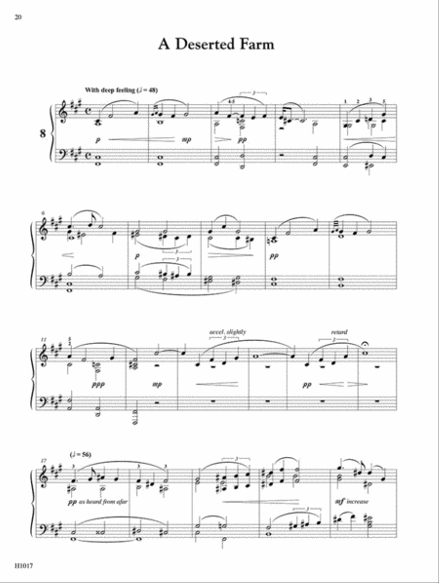 Edward MacDowell Woodland Sketches Piano Solo scores gallery preview page 4
