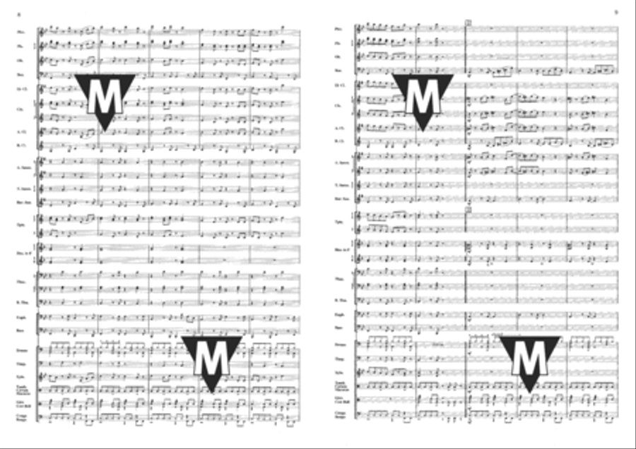 Turkish March Turkish March Concert Band scores gallery preview page 5