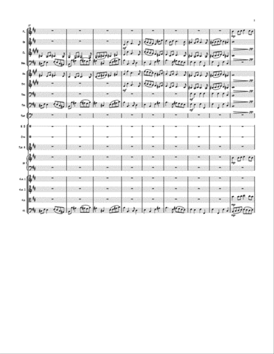Credo Full Orchestra scores gallery preview page 3