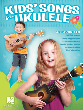 Book cover for Kids' Songs for Ukulele