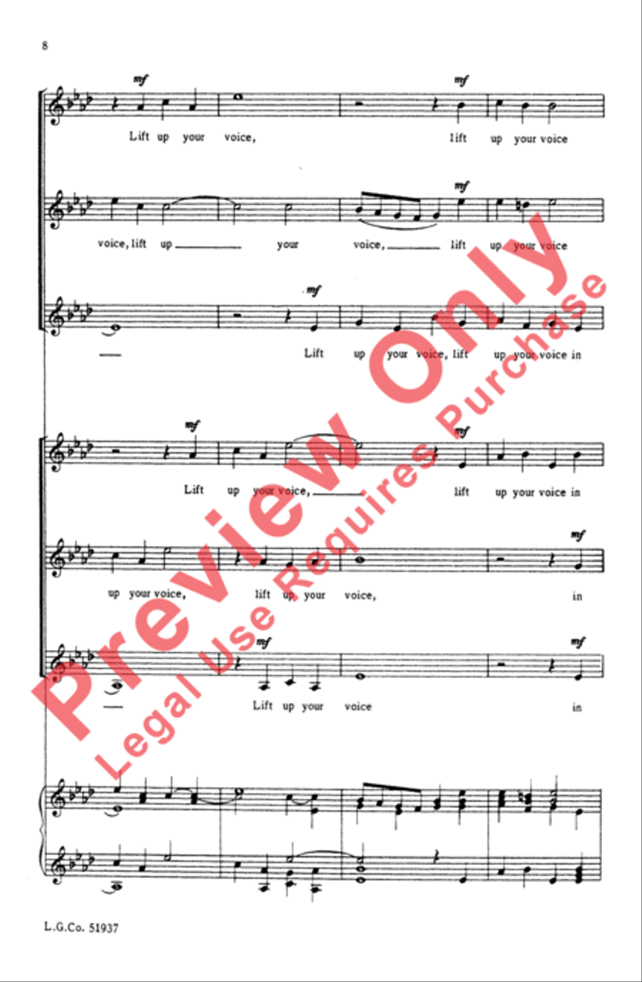 Come, All Musicians, Come 2-Part scores gallery preview page 8
