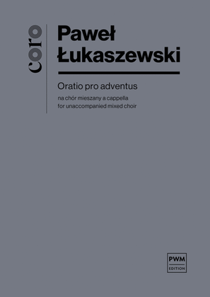 Book cover for Oratio pro adventus