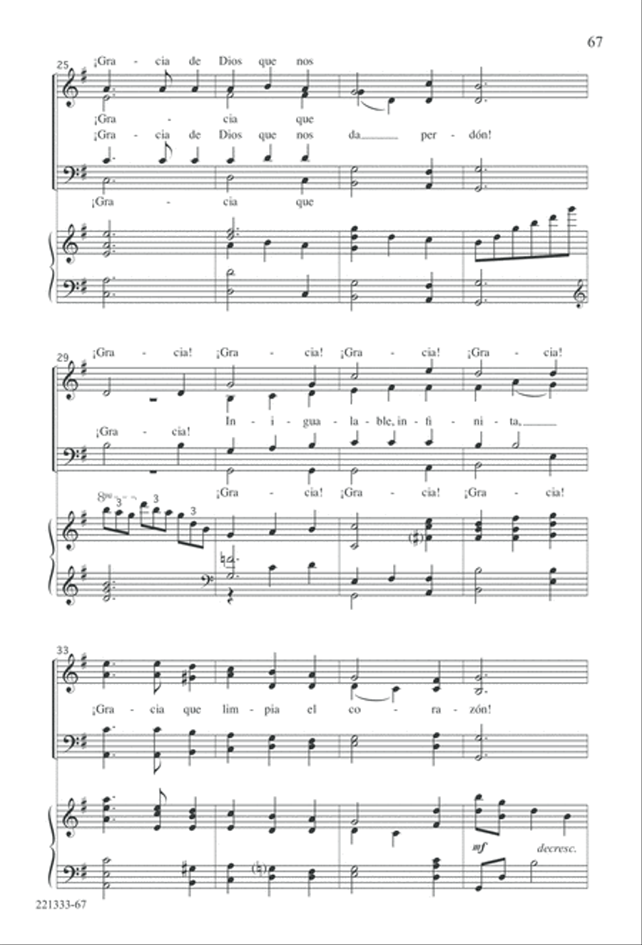 Siervos de Jesus Siervos de Jesus 4-Part scores gallery preview page 71