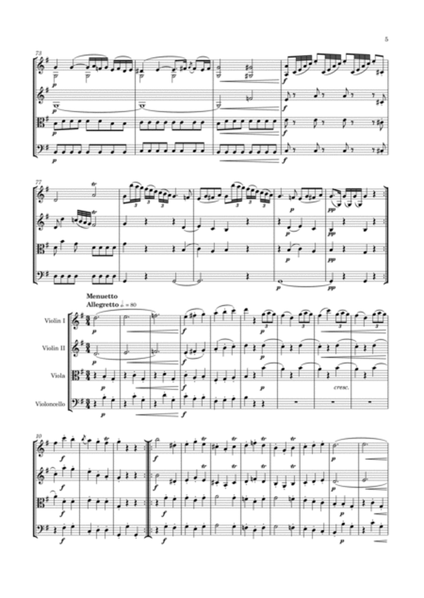 Haydn - String Quartet in G major, Hob.III:21 ; Op.9 No.3