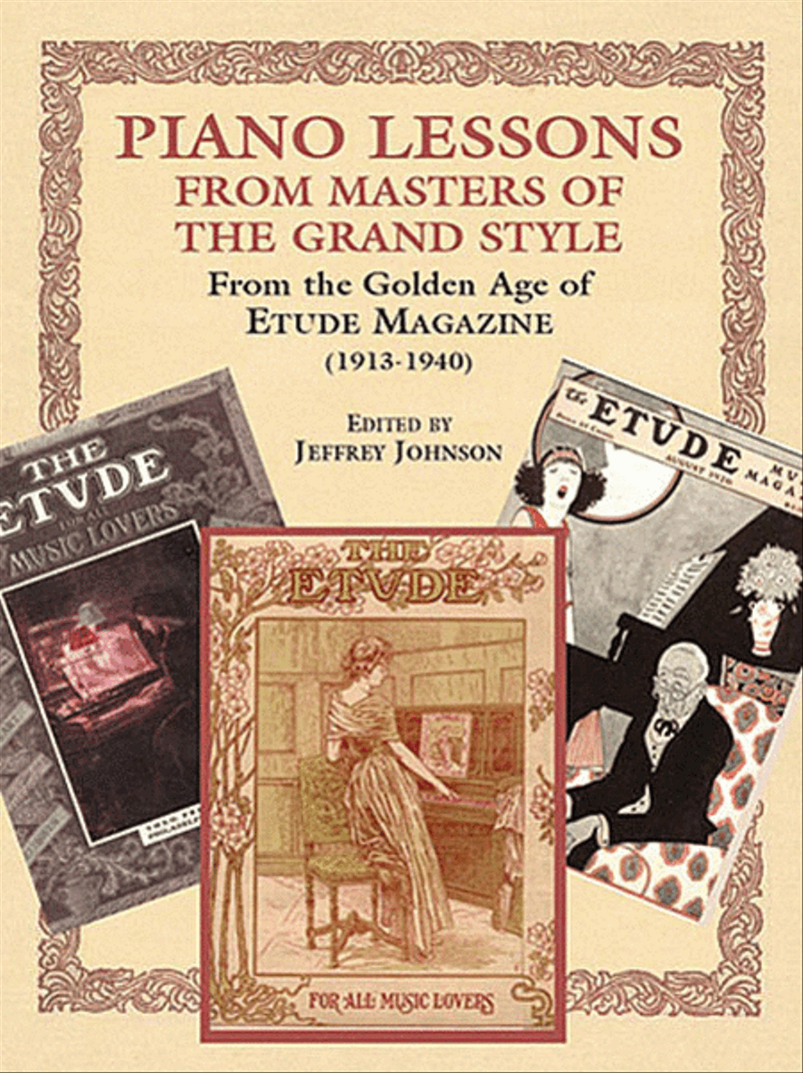 Piano Lessons from Masters of the Grand Style Piano Method scores gallery preview page 1
