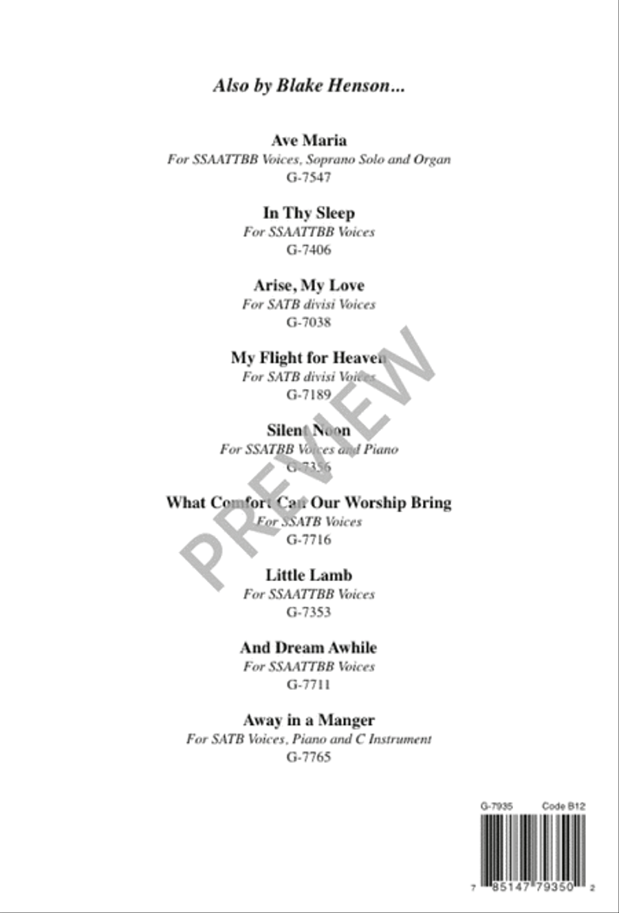 Under Your Feet Divisi scores gallery preview page 13