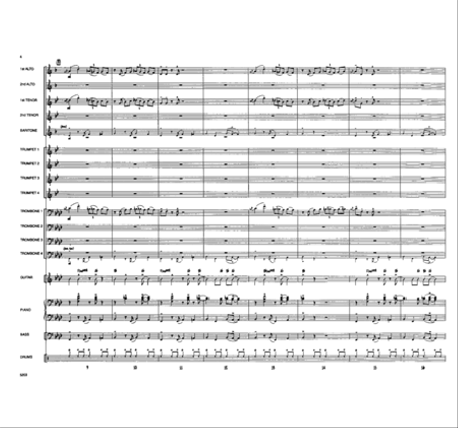 Abracadabra! Abracadabra! Jazz Ensemble scores gallery preview page 3