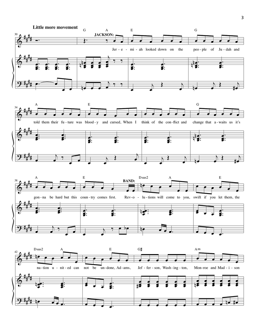 The Saddest Song The Saddest Song Voice scores gallery preview page 3