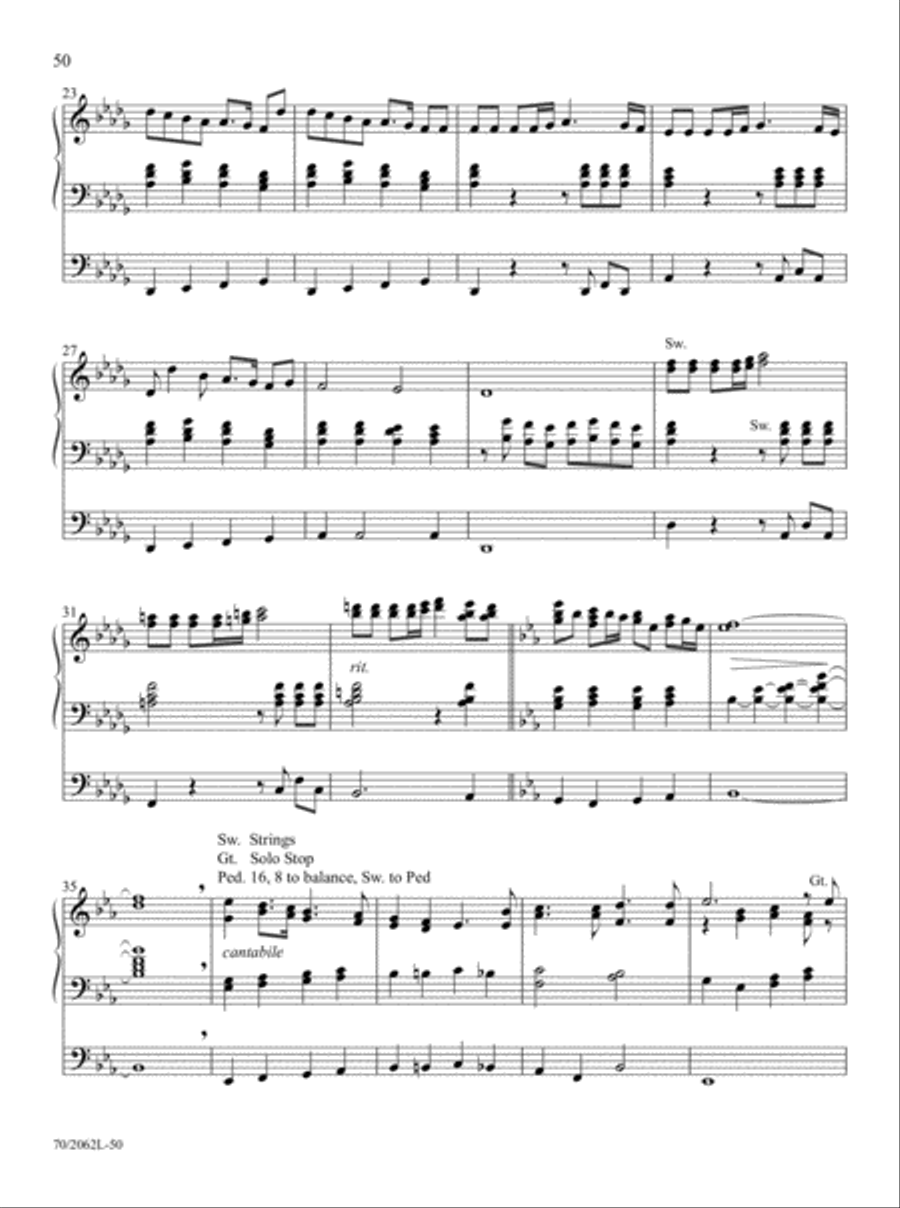 The Sacred Organ Library, Vol. 2 Organ Solo scores gallery preview page 30