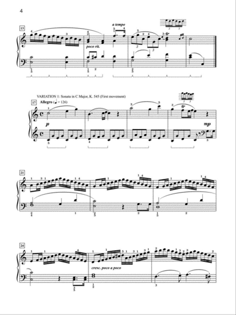 Happy Birthday Wolfgang Small Ensemble scores gallery preview page 3