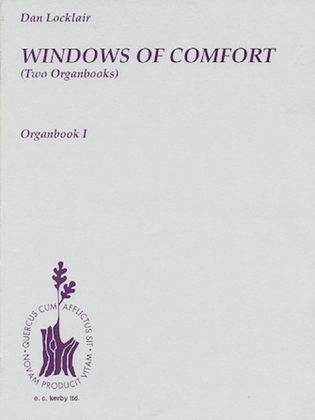 Book cover for Windows Of Comfort (Two Organbooks)