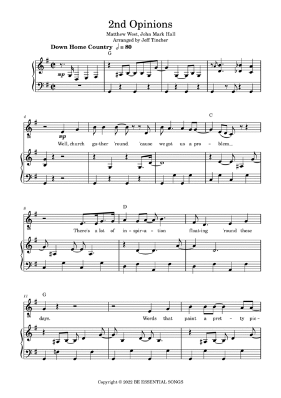2nd Opinions Voice scores gallery preview page 2