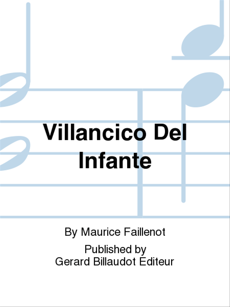 Villancico Del Infante Villancico Del Infante Flute Solo scores gallery preview page 1