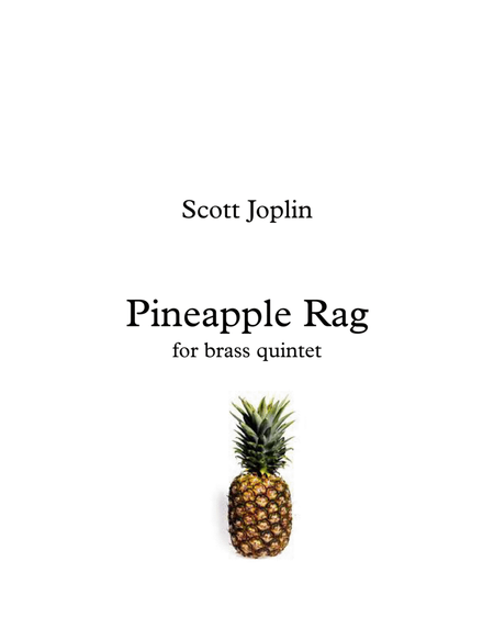 Pineapple Rag - for brass quintet - Full Score and Parts image number null