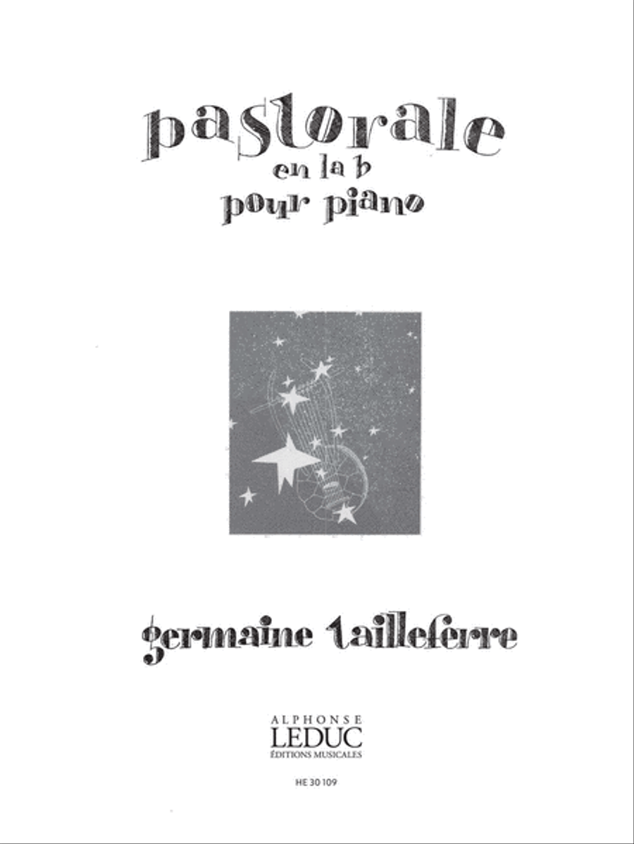 Pastorale en la bémol Piano Solo scores gallery preview page 1
