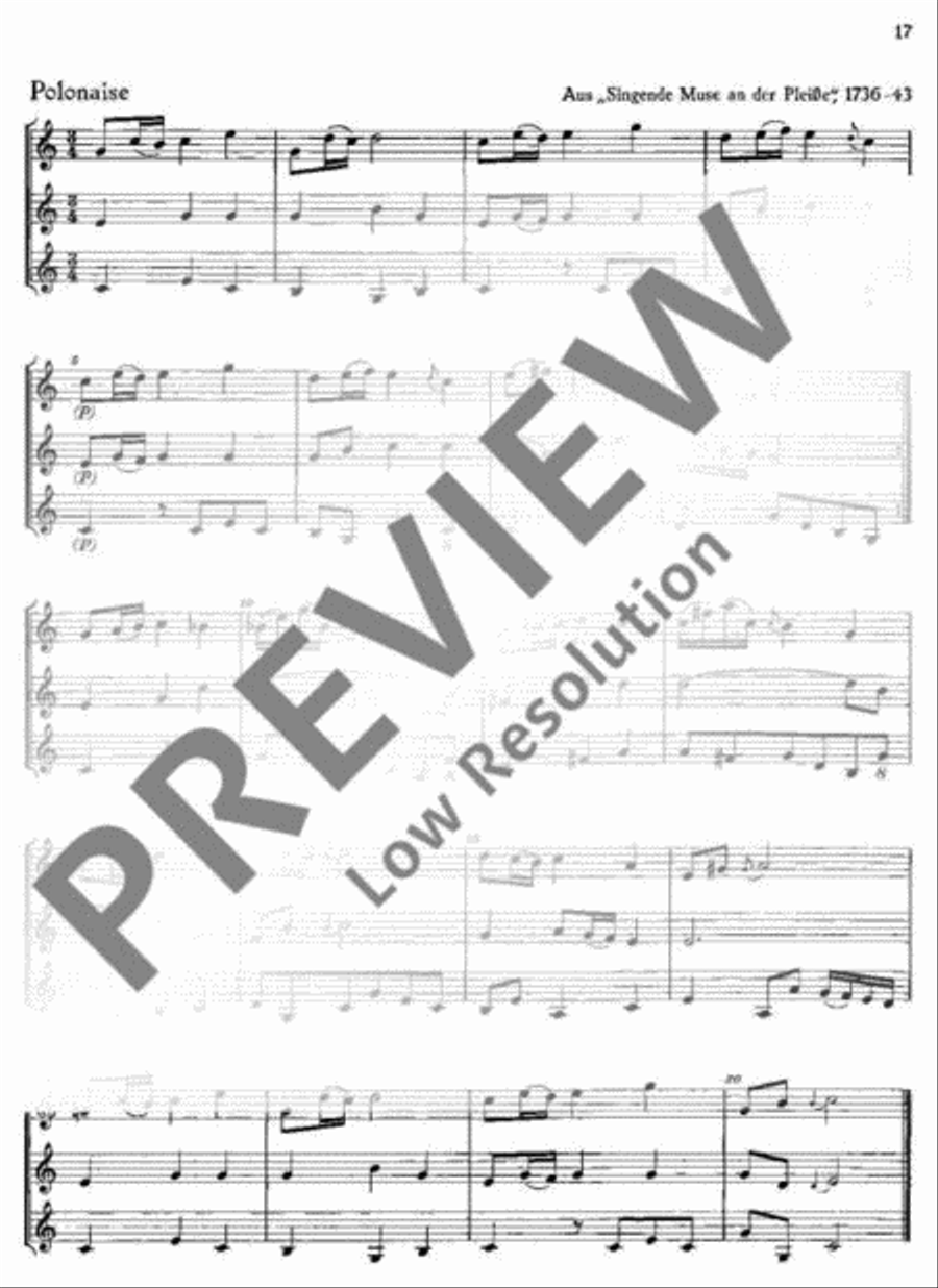 Pre-classical Music SSA scores gallery preview page 18