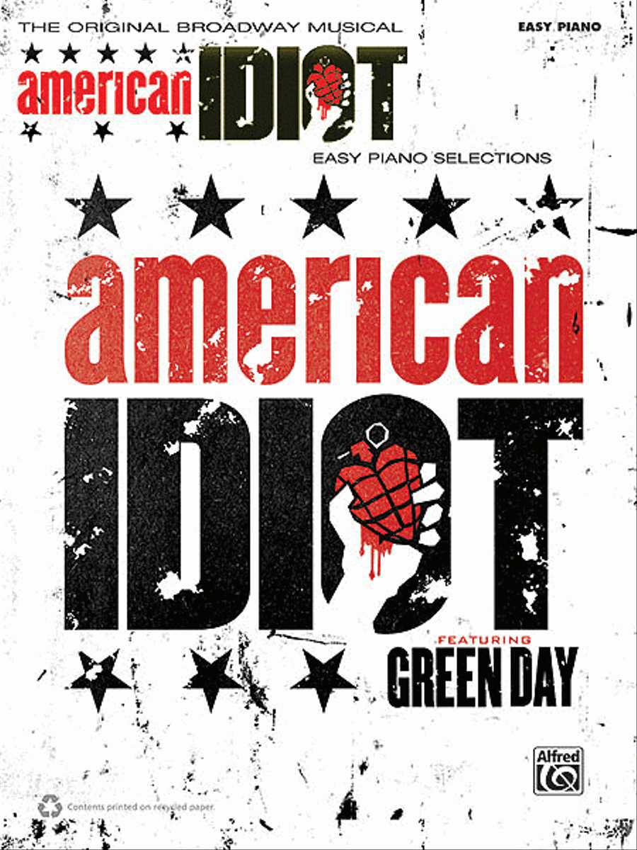 American Idiot - The Musical Easy Piano scores gallery preview page 1
