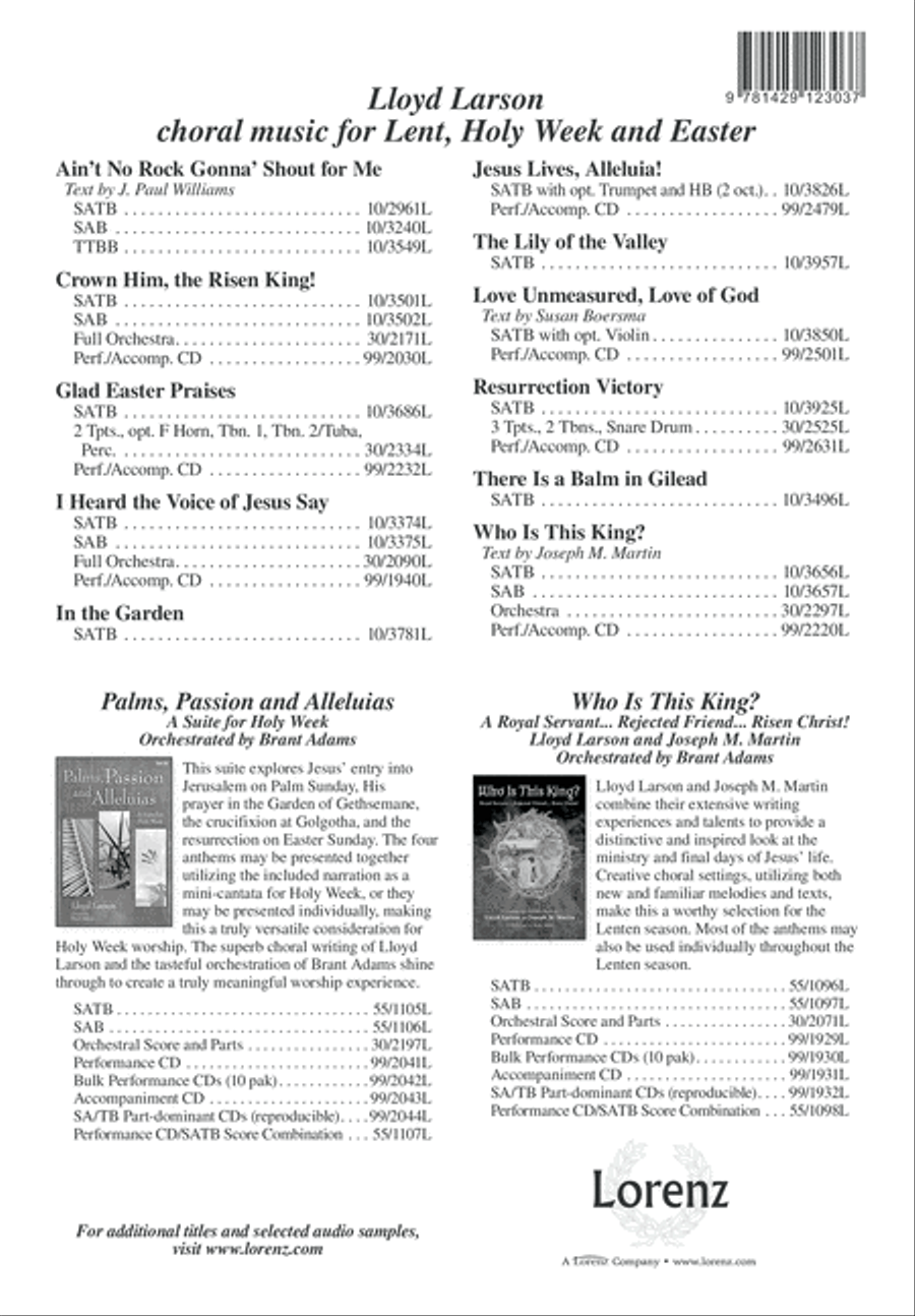 Glorious, Risen Christ! Glorious, Risen Christ! 4-Part scores gallery preview page 13