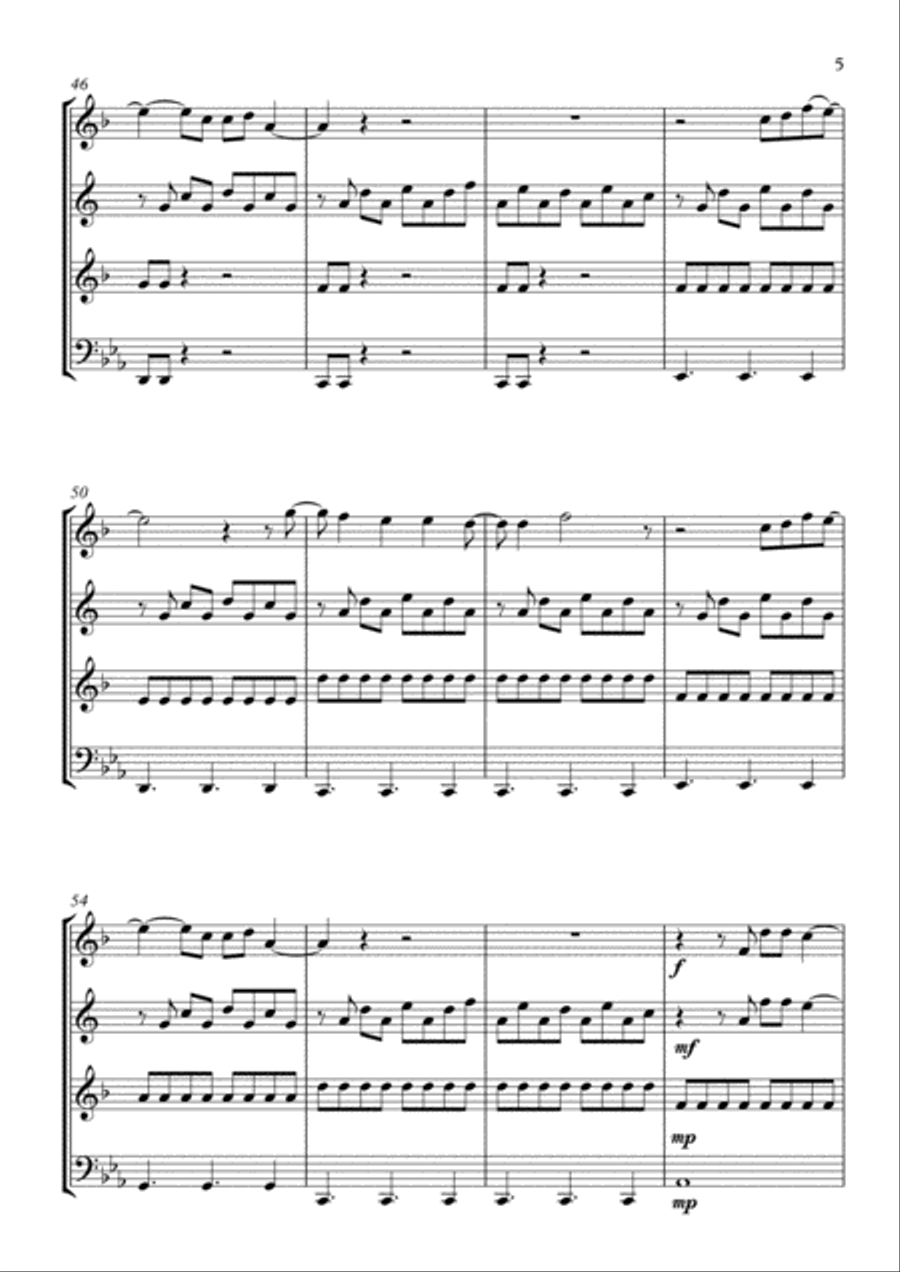 Titanium Brass Ensemble scores gallery preview page 5