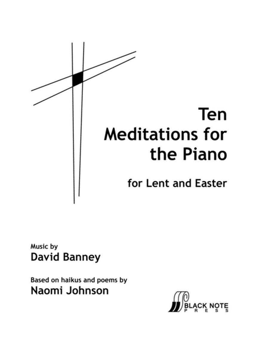 Ten Meditations for Lent and Easter (piano solo) image number null