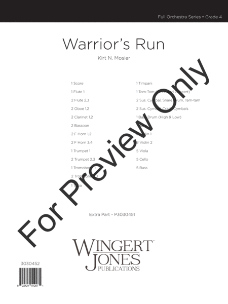 Warrior's Run image number null