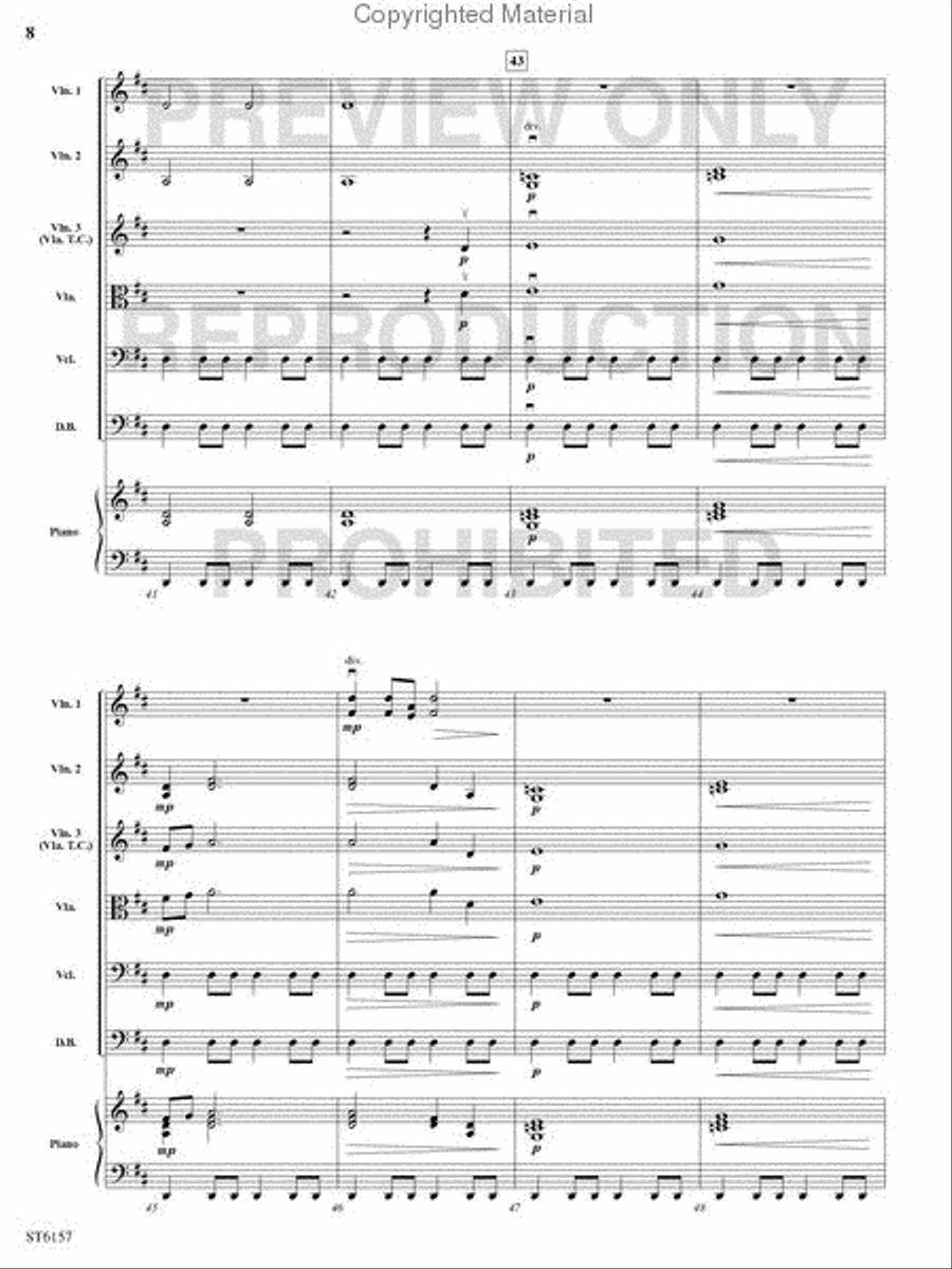 Morning Lights String Orchestra scores gallery preview page 7